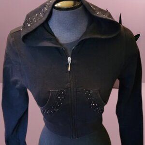 Black Studded Women's Jacket